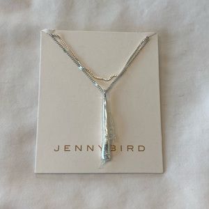 ⭐️NWT⭐️ Jenny Bird Leana Pendant Necklace Silver
